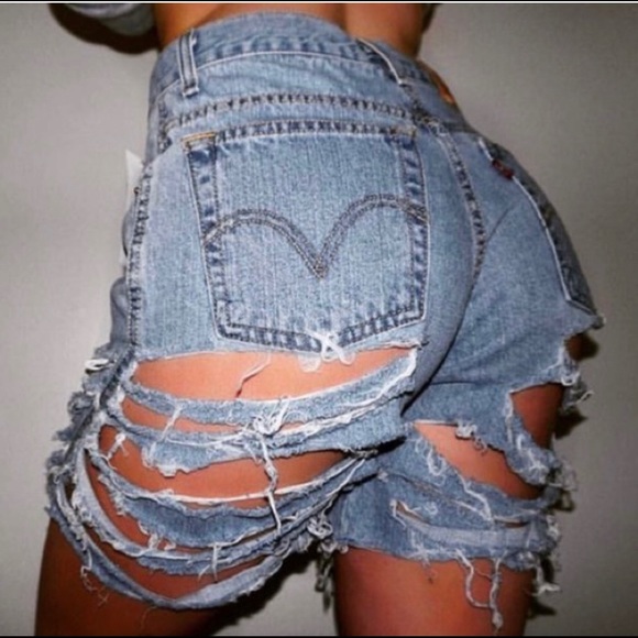 Levi's Pants - Distressed Levi’s shorts